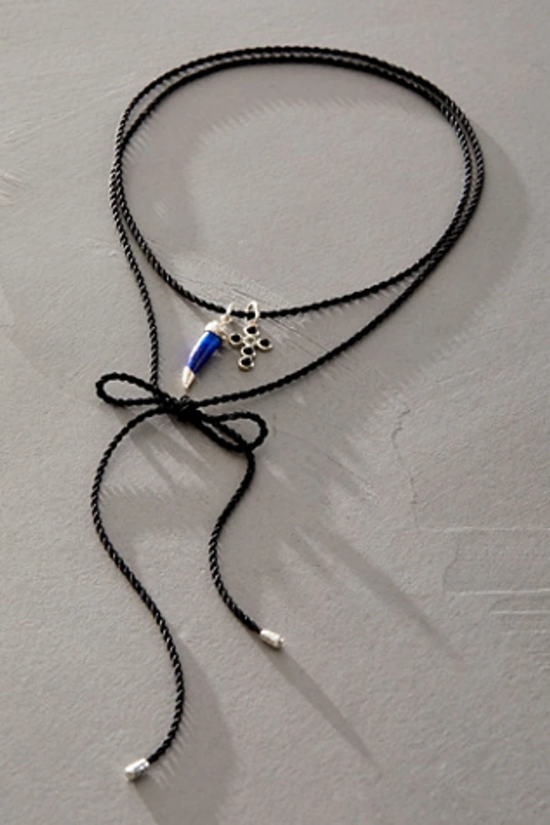 Pamela Love Silk Charm Necklace