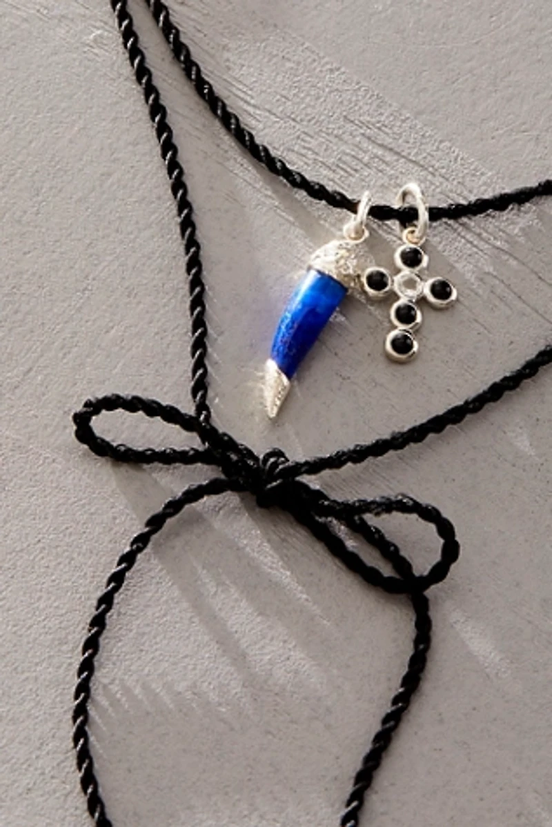 Pamela Love Silk Charm Necklace