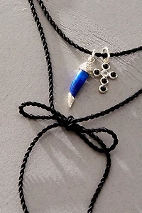 Pamela Love Silk Charm Necklace