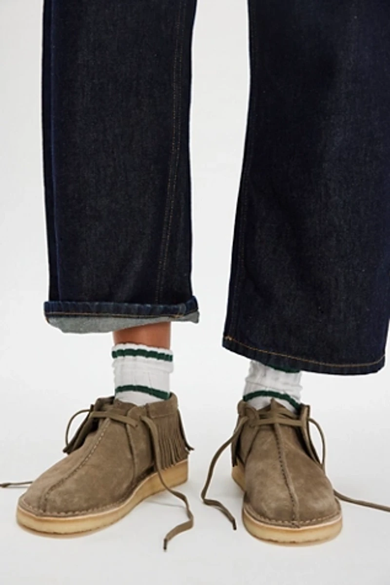 Clarks Desert Trek Fringe Boots
