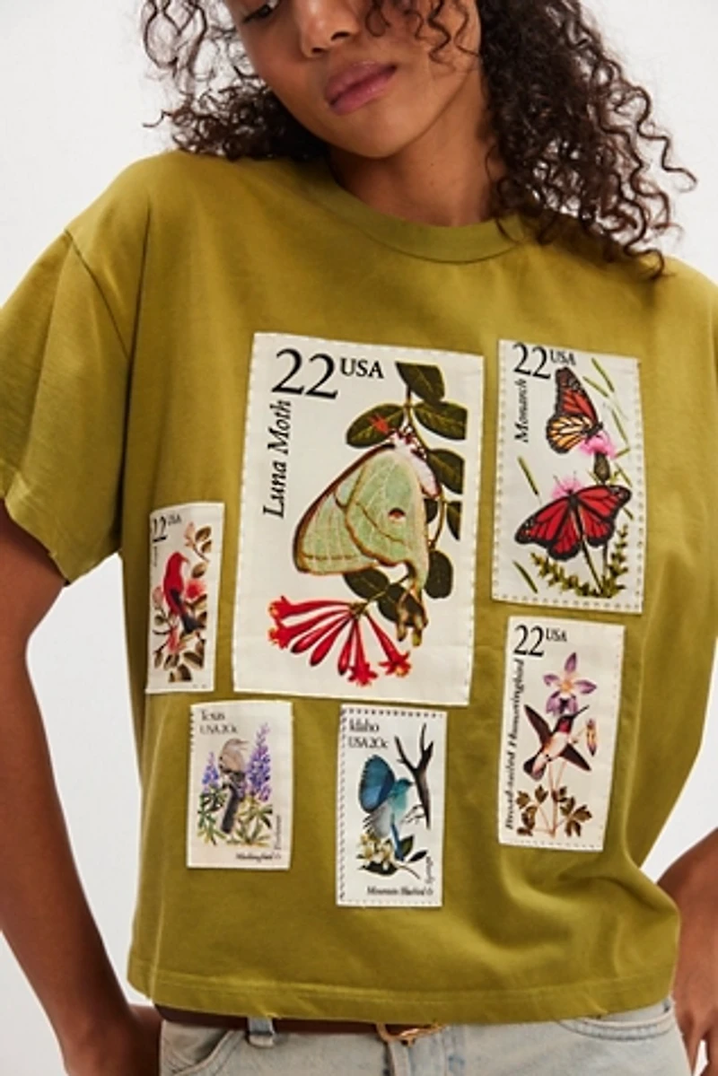 Found Stamp Tee