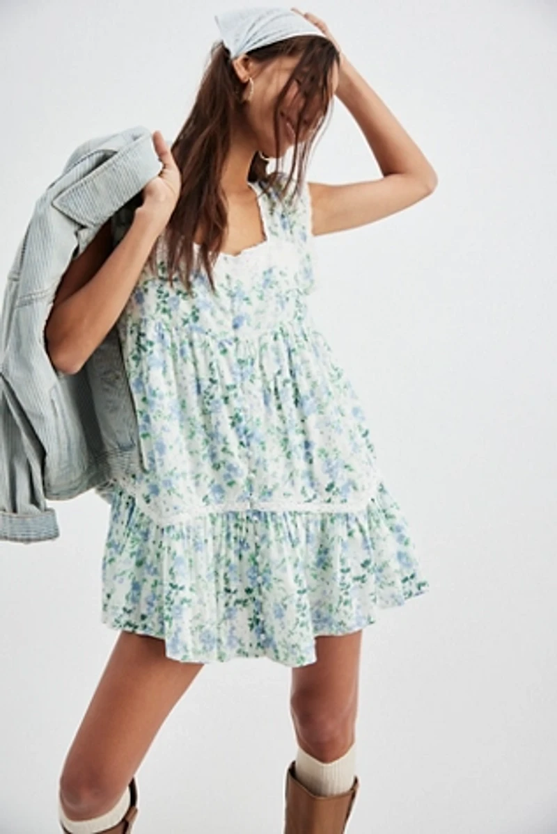 Alessia Printed Mini Dress