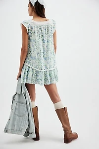 Alessia Printed Mini Dress