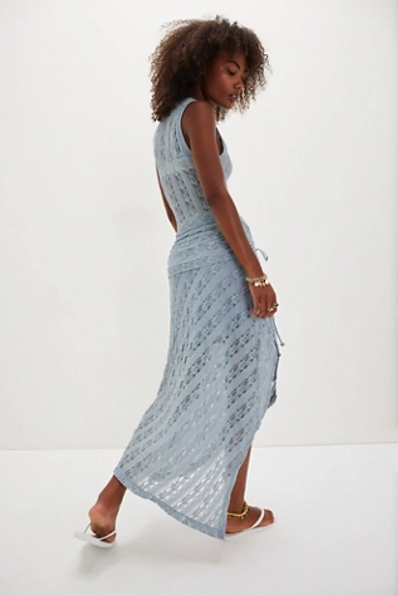 Riviera Lace Midi Dress