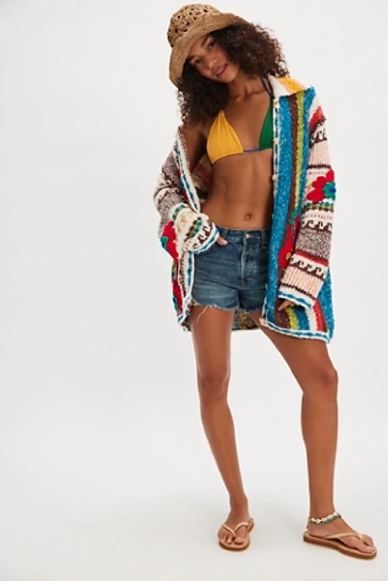 Terry Towel Cardi