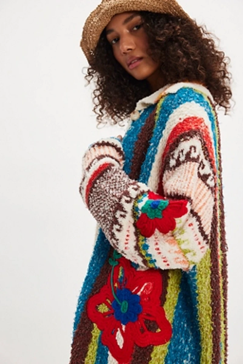 Terry Towel Cardi