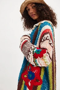 Terry Towel Cardi