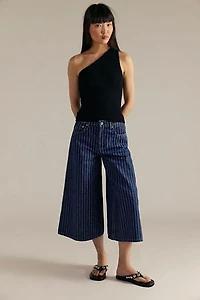 We The Free High Top Pinstripe Culottes