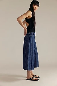 We The Free High Top Pinstripe Culottes