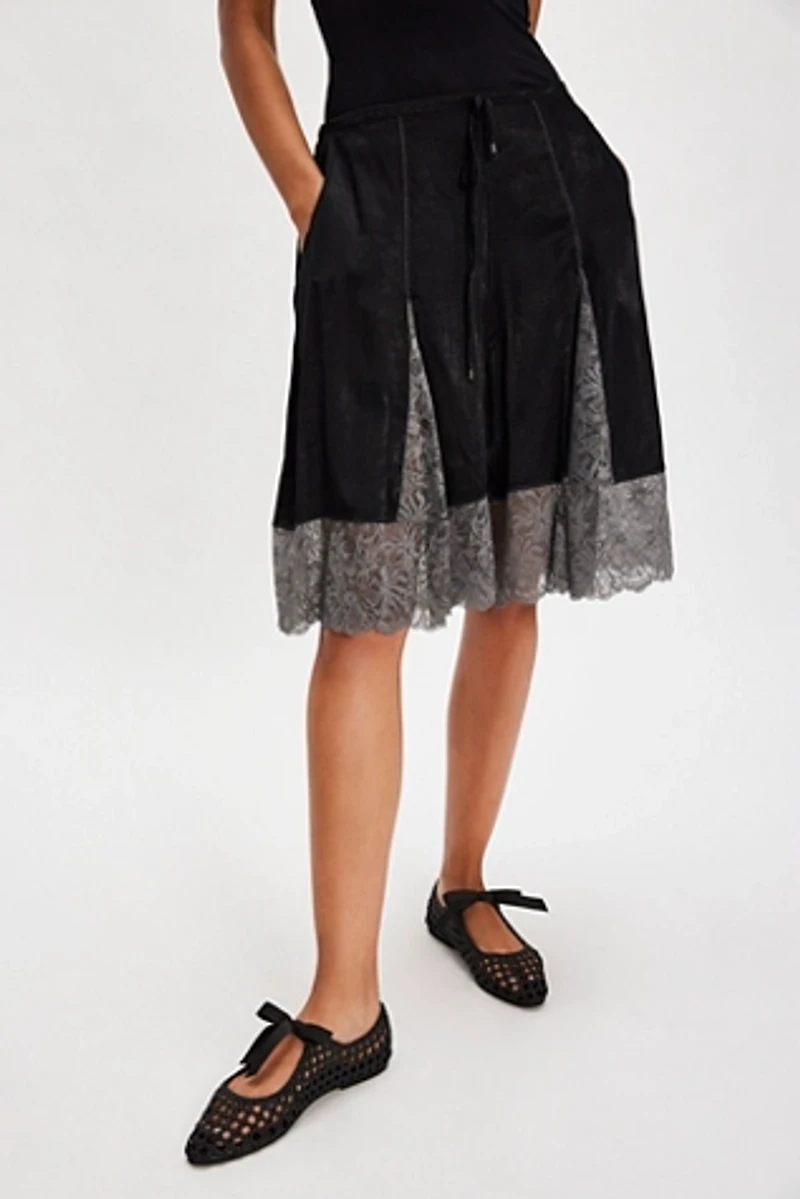 Tied With A Bow Woven Flats