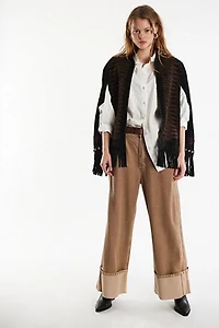 Understated Leather x FP Suede Poncho