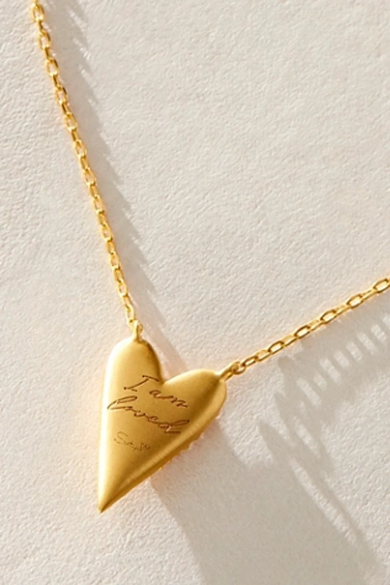 Satya Jewelry Infinitely Loved Heart Necklace
