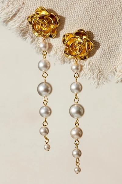 TCB Pearly Rose Earrings