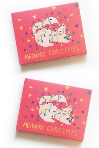 Supra Endura Holiday Cat Card Set - 12 Pack