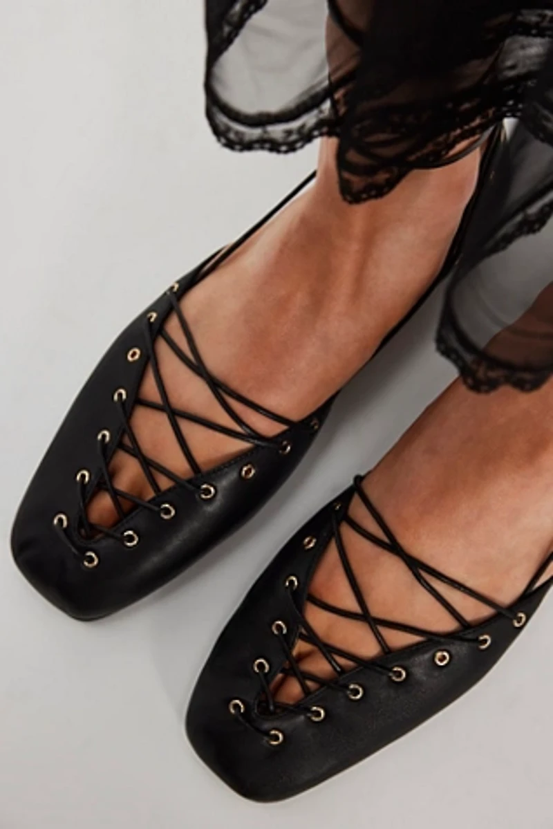 Lauren Laced Flats