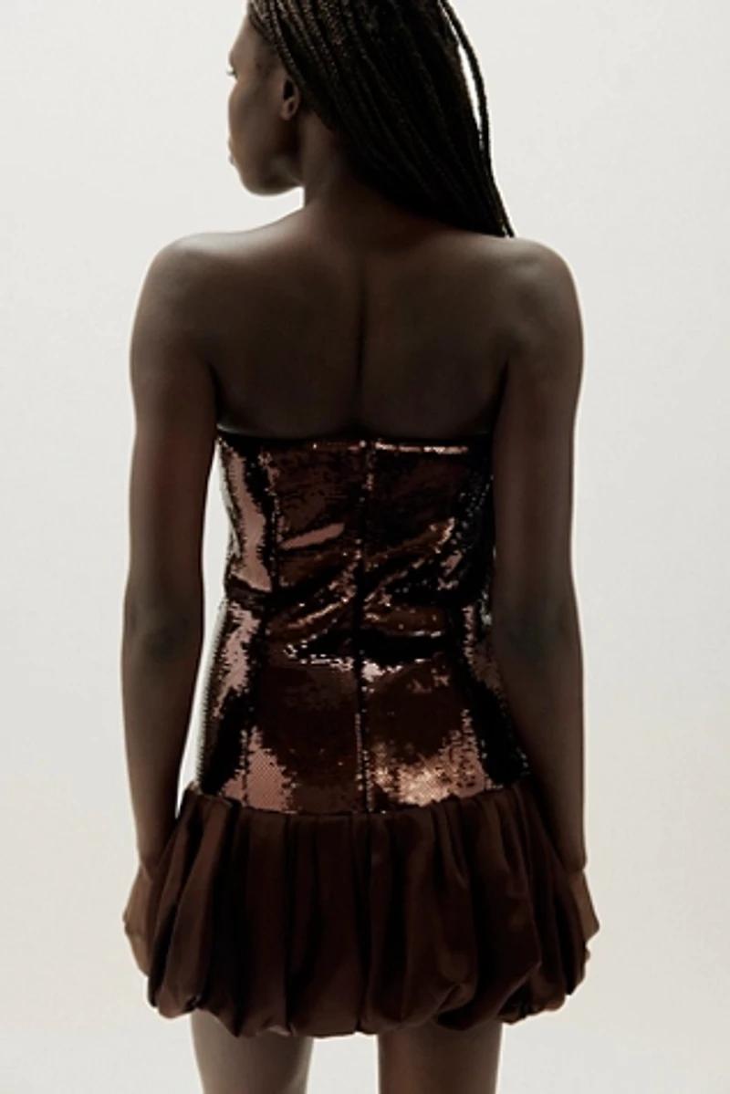 Retrofete Anika Sequin Mini Dress