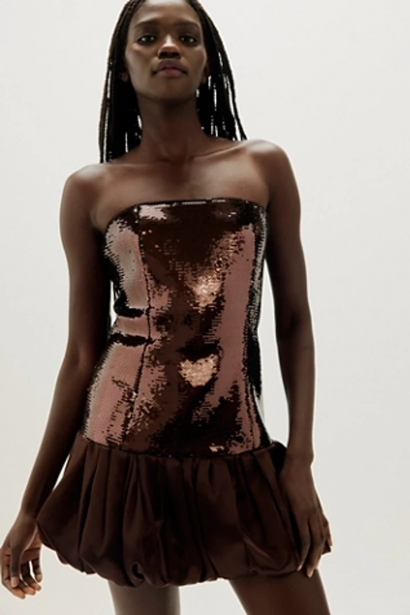Retrofete Anika Sequin Mini Dress