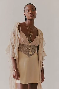 Retrofete Aurora Lace Mini Dress
