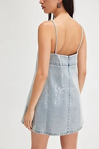 Retrofete Nadiya Denim Dress