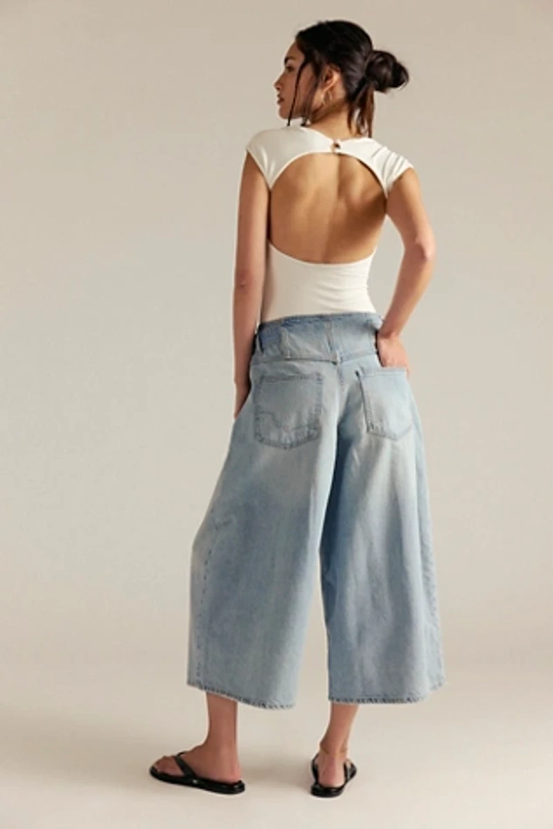 We The Free High Tide Belted Crop Jeans