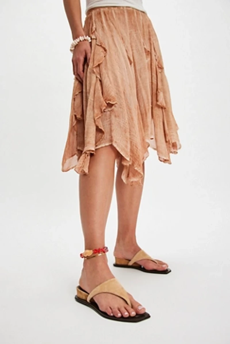 Pedestal Wedge Sandals