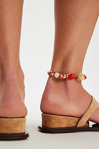 Pedestal Wedge Sandals