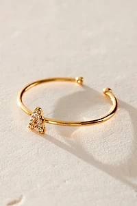 Brenda Grands Shiny Initial Ring