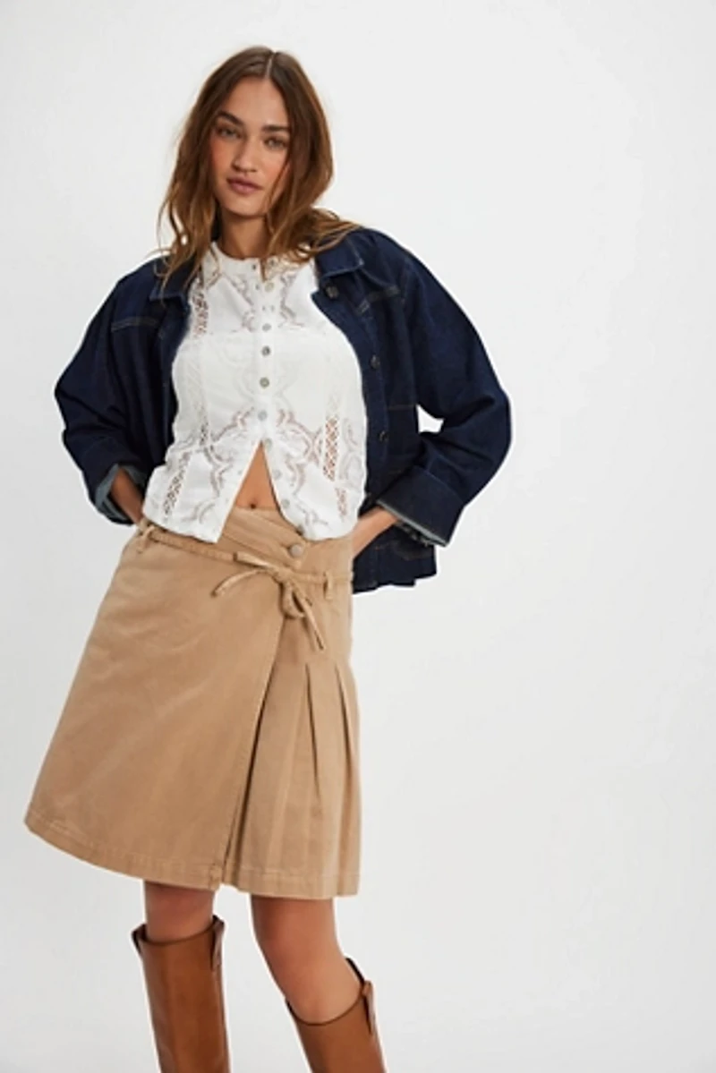 Damson Madder Kat Kilt Skirt