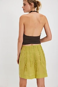 Damson Madder Glinda Ruffle Mini Skirt