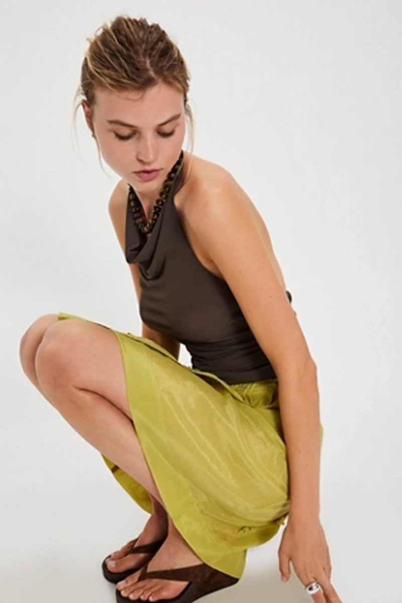 Damson Madder Glinda Ruffle Mini Skirt
