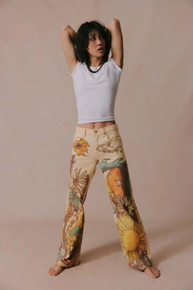 We The Free Tinsley Printed Jeans