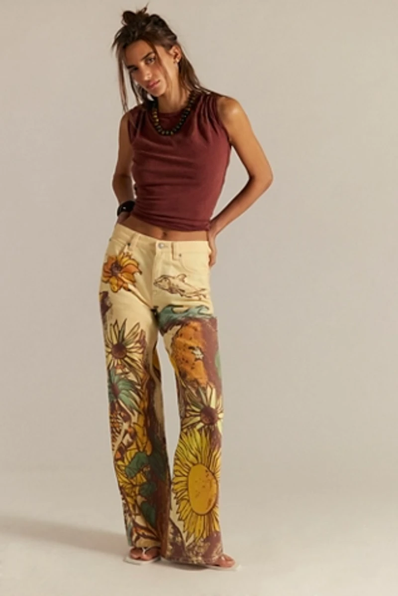 We The Free Tinsley Printed Jeans