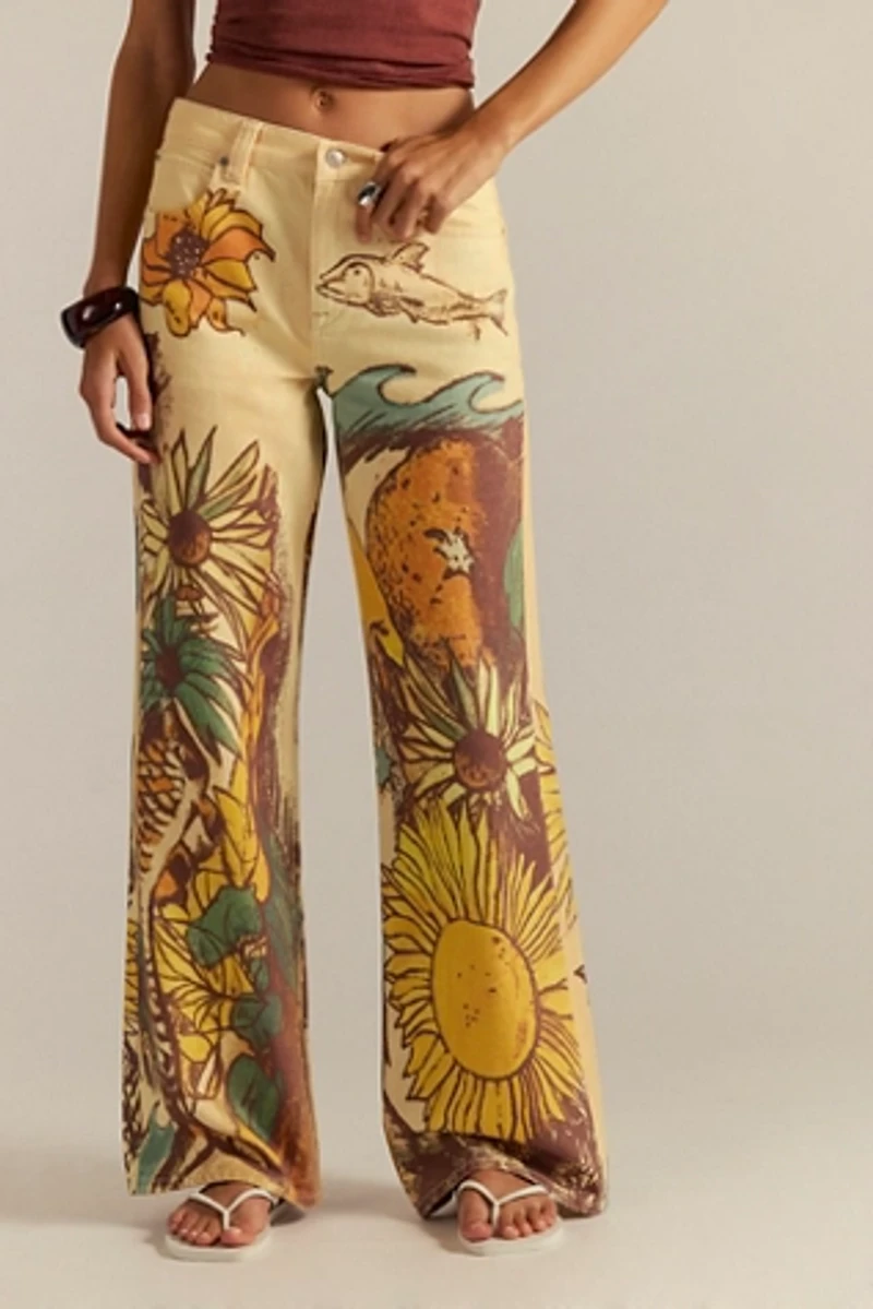 We The Free Tinsley Printed Jeans