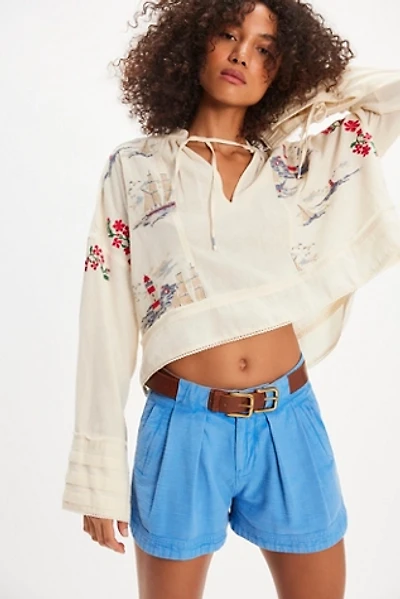 Rowan Pleated Chino Shorts