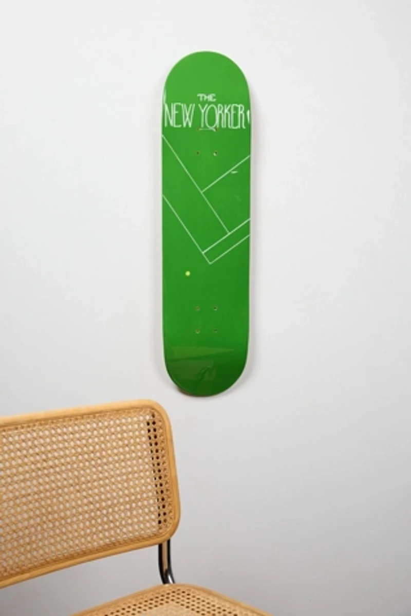 Boards By Gabs Tennis New Yorker Skateboard Deck