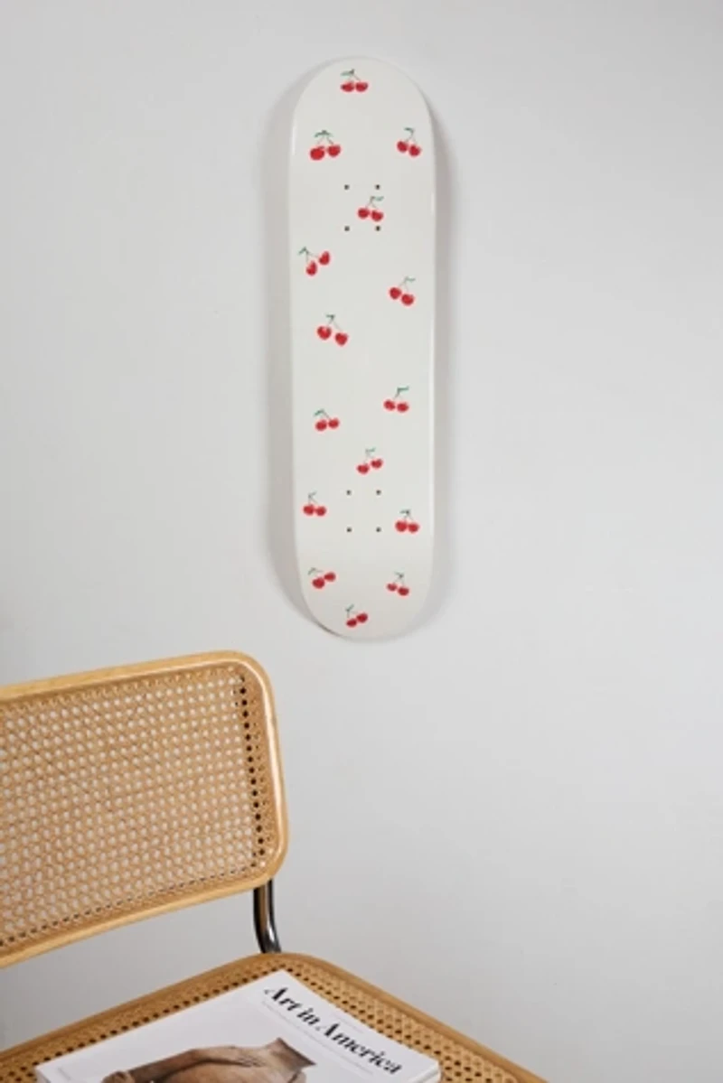 Boards By Gabs Cherry Print Skateboard Deck