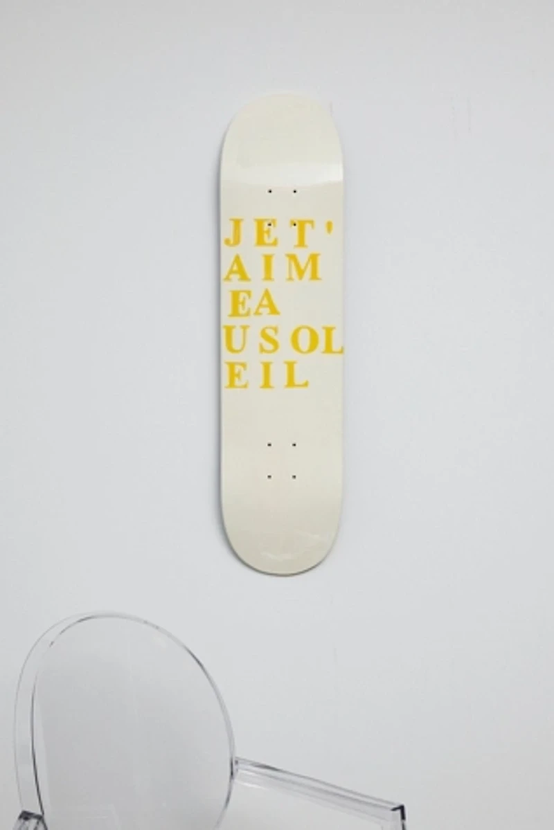 Boards By Gabs I Love You To The Sun Skateboard Deck