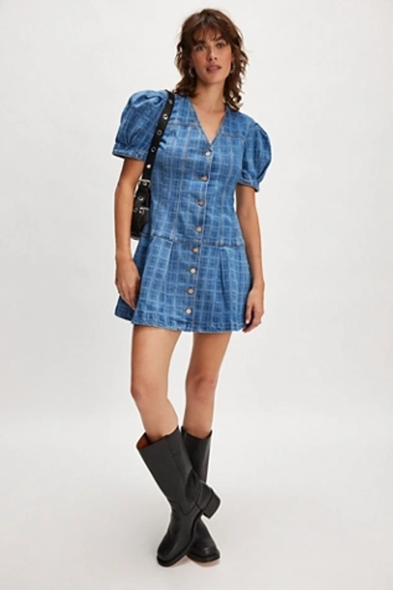 Damson Madder Adeline Shell Mini Dress