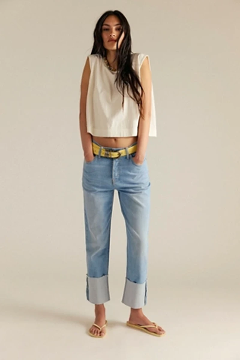 We The Free Isabelle Slim Cuffed Jeans