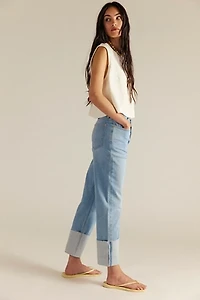 We The Free Isabelle Slim Cuffed Jeans