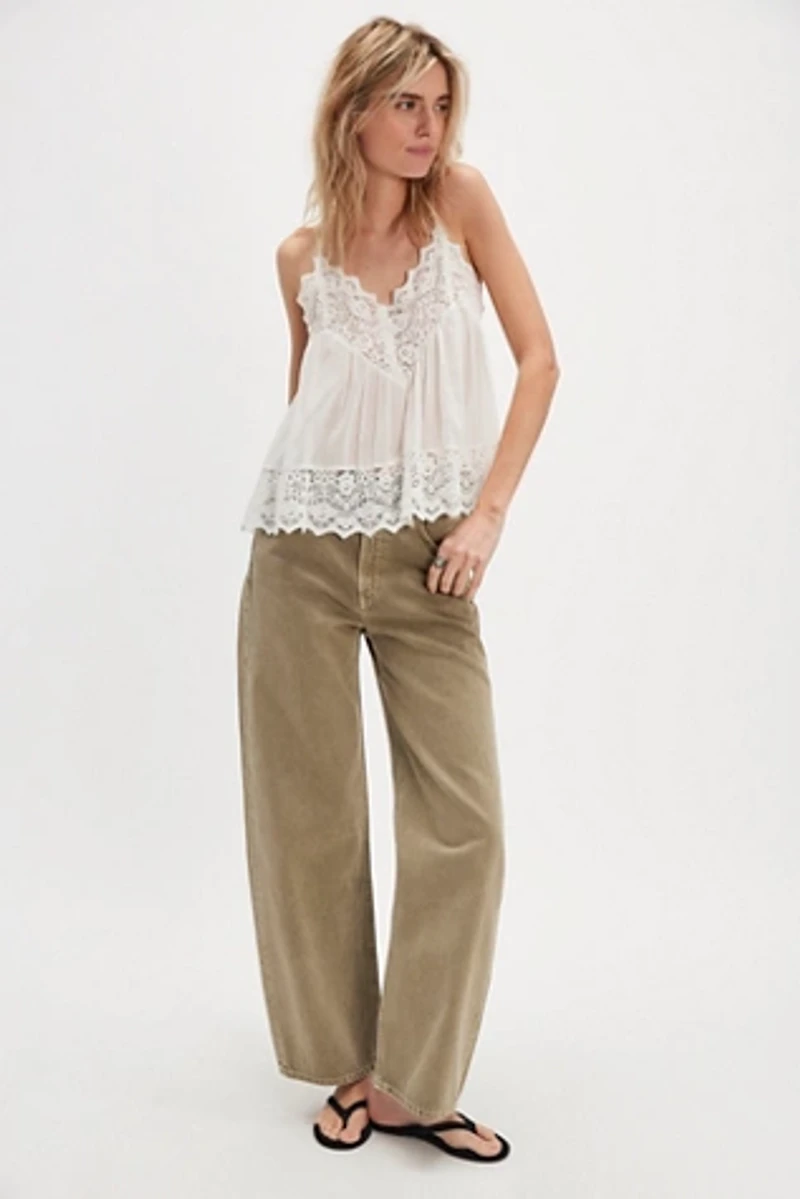 AGOLDE Low Curve Fray Jeans