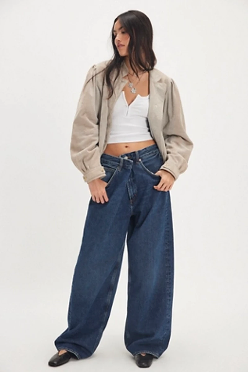 AGOLDE Vana Fold Jeans