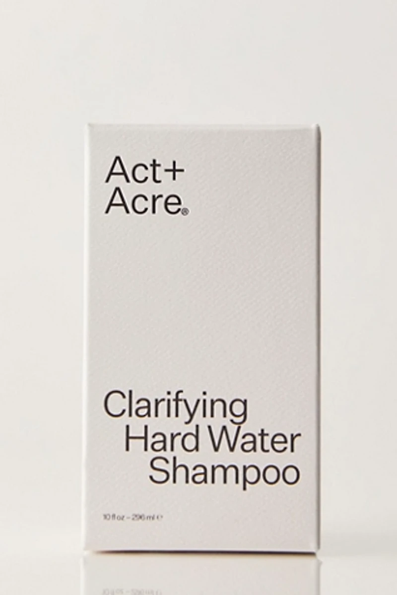 Act + Acre Clarifying Hard Water Shampoo For Scalp + Hair Build-Up