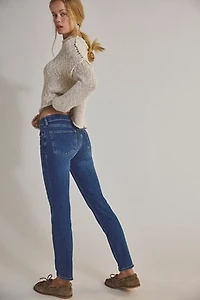 We The Free Oracle Low-Rise Slim Straight Jeans