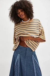 We The Free Summer Stripe Tee