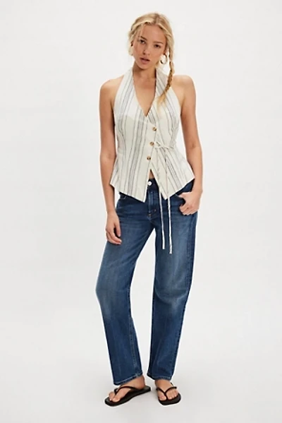 Citizens of Humanity Anissa Low-Rise Straight Leg Jeans