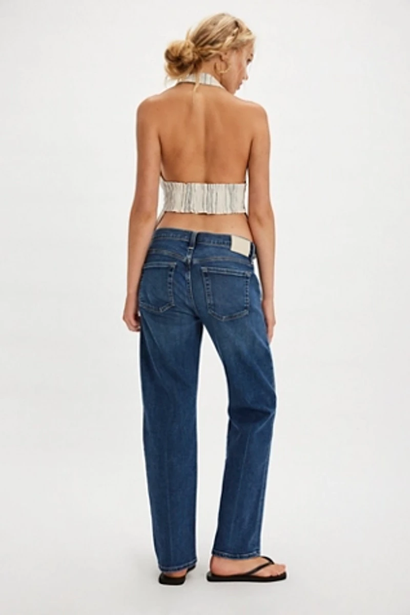Citizens of Humanity Anissa Low-Rise Straight Leg Jeans