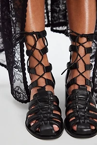 Ash Juvia Lace-Up Heels