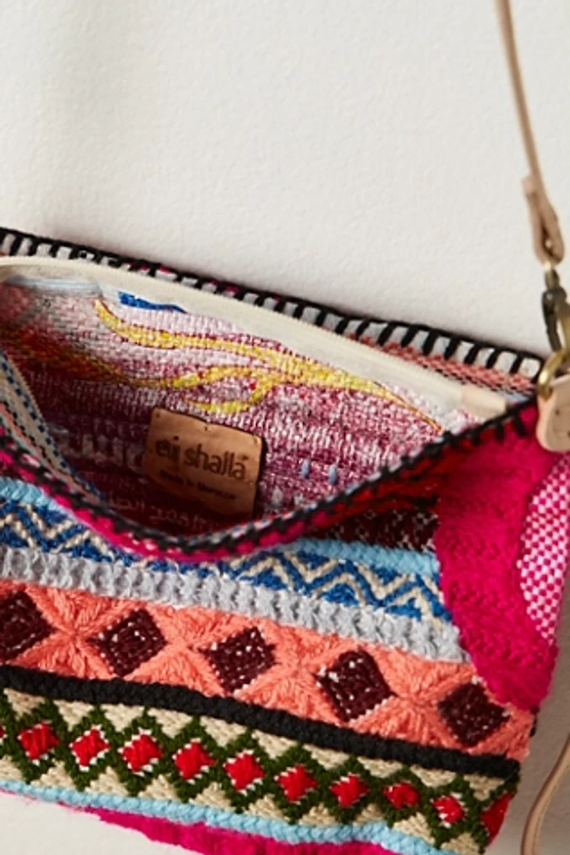 Enshalla Multi Pattern Crossbody Bag