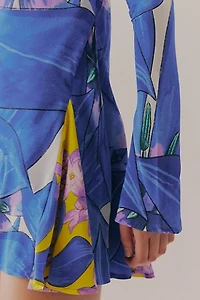 Muma World Phoenix Ruffle Mini Dress